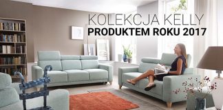 KELLY - kolekcja mebli wypoczynkowych WAJNERT MEBLE Produktem Roku 2017