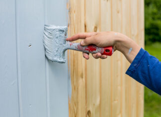 Farba do elewacji drewnianej