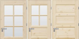 drzwi drewniane